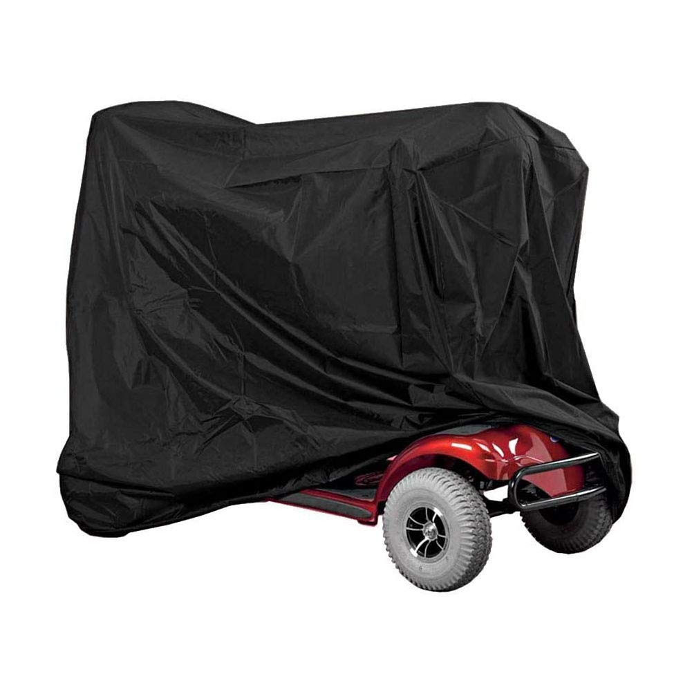 Mobility Scooter Cover,Professional Eldly Mobility Scooter Storage Cover Rain Protection, Nylon Cloth Waterproof Rain Dust Protector Prevent Rain Wind Dust Sun 190 * 71 * 117CM