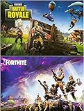 Fortnite Posters Fan Art Set of Two Posters, (Size 24x36 each)