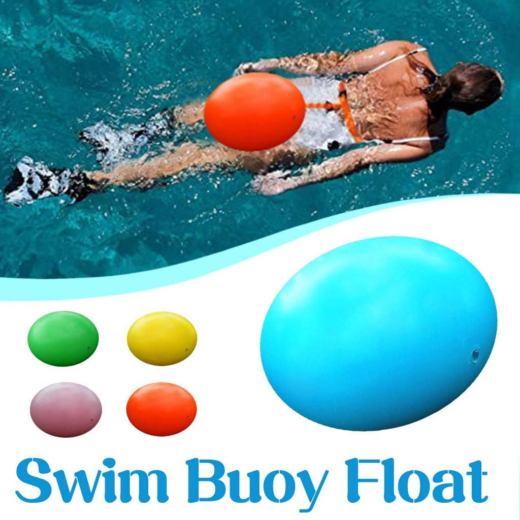 intent_Side Swim Buoy Float Waterproof Bright Color Swim Bouy Safer