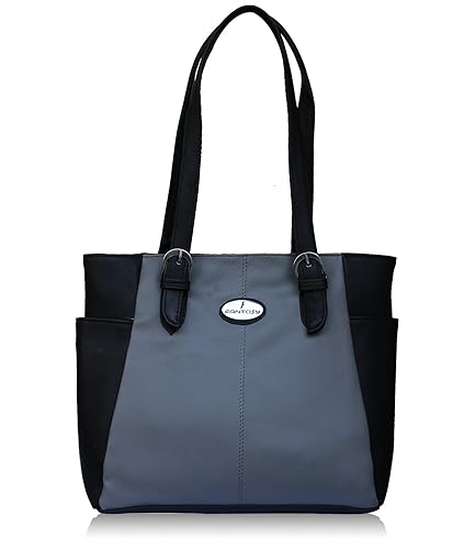Fantosy grey and Black women shoulder bag (FNB-725) (Grey and Black)