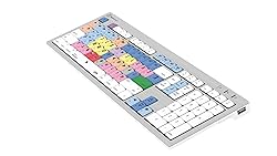 Logickeyboard 'Slimline' Designed for use with Avid