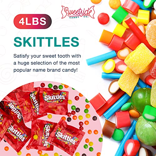 Skittles Candy Bulk 4 lb Skittles Bulk Candy Pack Big Bag of