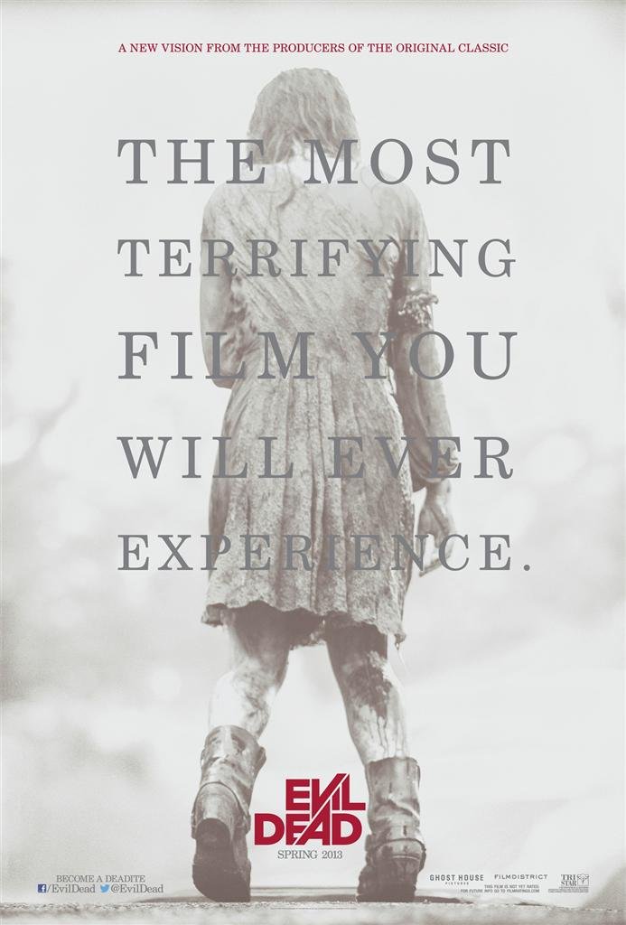 Evil Dead - Terrifying 2013 Movie Poster 24 x 36in