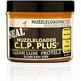 Seal 1™ CLP Plus® Muzzleloader Paste 4 oz Jar I Bore Cleaner and Patch & Bullet Lube I Cleaner Lubricant Protectant for Black Powder Firearms