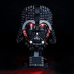 BRIKSMAX Led Lighting Kit for Darth Vader Helmet