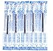 Zebra 0.4mm Blue Ink Refill (JF-0.4), for Zebra Sarasa Clip 0.4 Gel Ballpoint Pen(JJS15-BL), × 5 Pack/total 5 pcs (Japan Import) [Komainu-Dou Original Package]