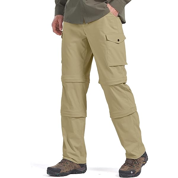 Zip Off Convertible Pants for Fishing and Outdoor Wear Big and