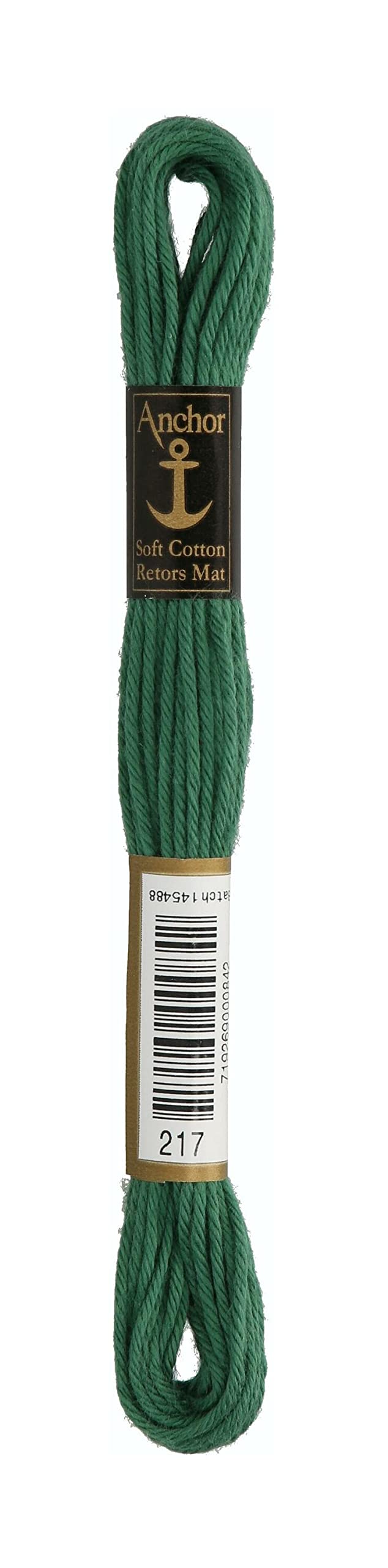 ANCHOR Embroidery Threads Matt Embroidery Thread, Run Length: 10M moosgrün