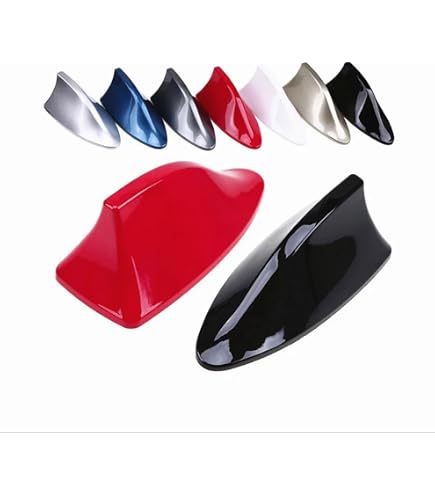 Shark Fin Antenna Cover For Toyota RAV4 (2012-2018) - Grey ABS Replacement Roof Antenna, Reduces Wind Noise