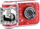 VTech KidiZoom PrintCam Red Digital Instant Camera with Built-In Printer view 4