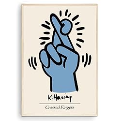 Nationcog Crossed Fingers Poster, Exhibition