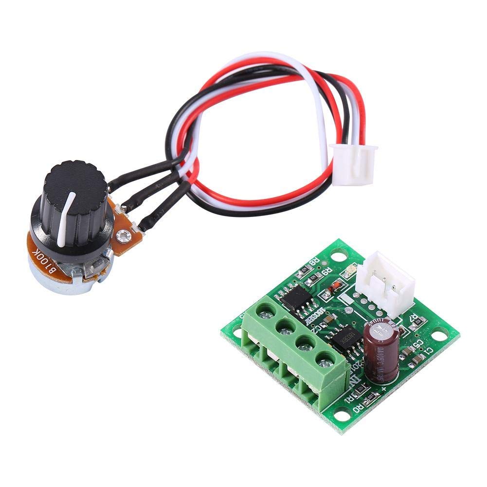 TOPINCN Motor Speed Controller Dc 1.8V To 15V 2A Mini Pwm Low Voltage Over Current Protection Regulator Control Module