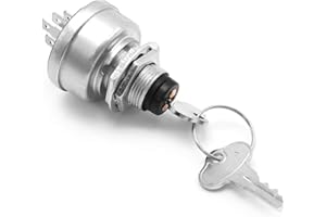 Zreneyfex TCA22740 Ignition Switch with Keys, Ignition Starter Switch Replacement for John Deere 170 240 245 260 265 285 320 