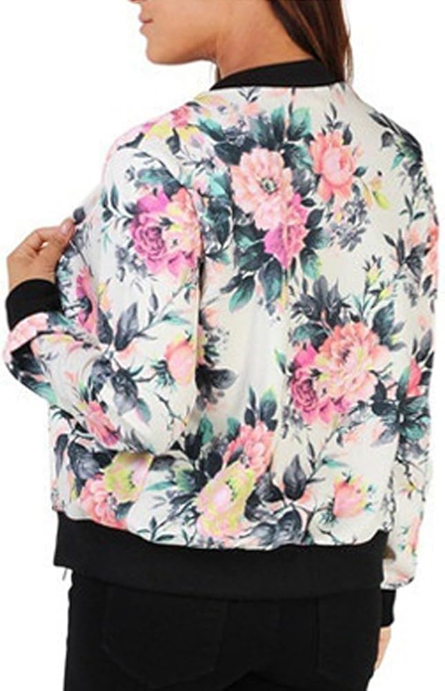 Giacca Pile Con Stampa Floreale Per Donna – Taglie Forti | Collo Alto Con Zip | Morbida E Calda | Perfetta Per Autunno E Inverno | Regalo Elegante