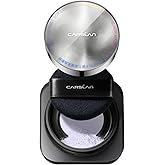 CARSLAN 2.0 Black Magnet Soft Focus Make Up Powder, Waterproof Loose Setting Powder, 24H Longlasting, Oil Control, Talc-Free Face Powder, 02 Light Purple For Oily Skin, 0.28Oz