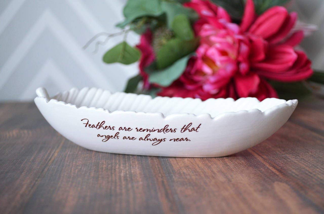 Sympathy Gift, Feather Sympathy Gift Feathers Are Reminders That Angels Are Always