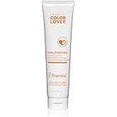 FRAMESI Curly Hair Care | Color Lover Curl Pudding Styling Cream, Curl Defining Cream | Separates Curls | Tames Frizz | 6 fl oz | Vegan | Color Treated Hair