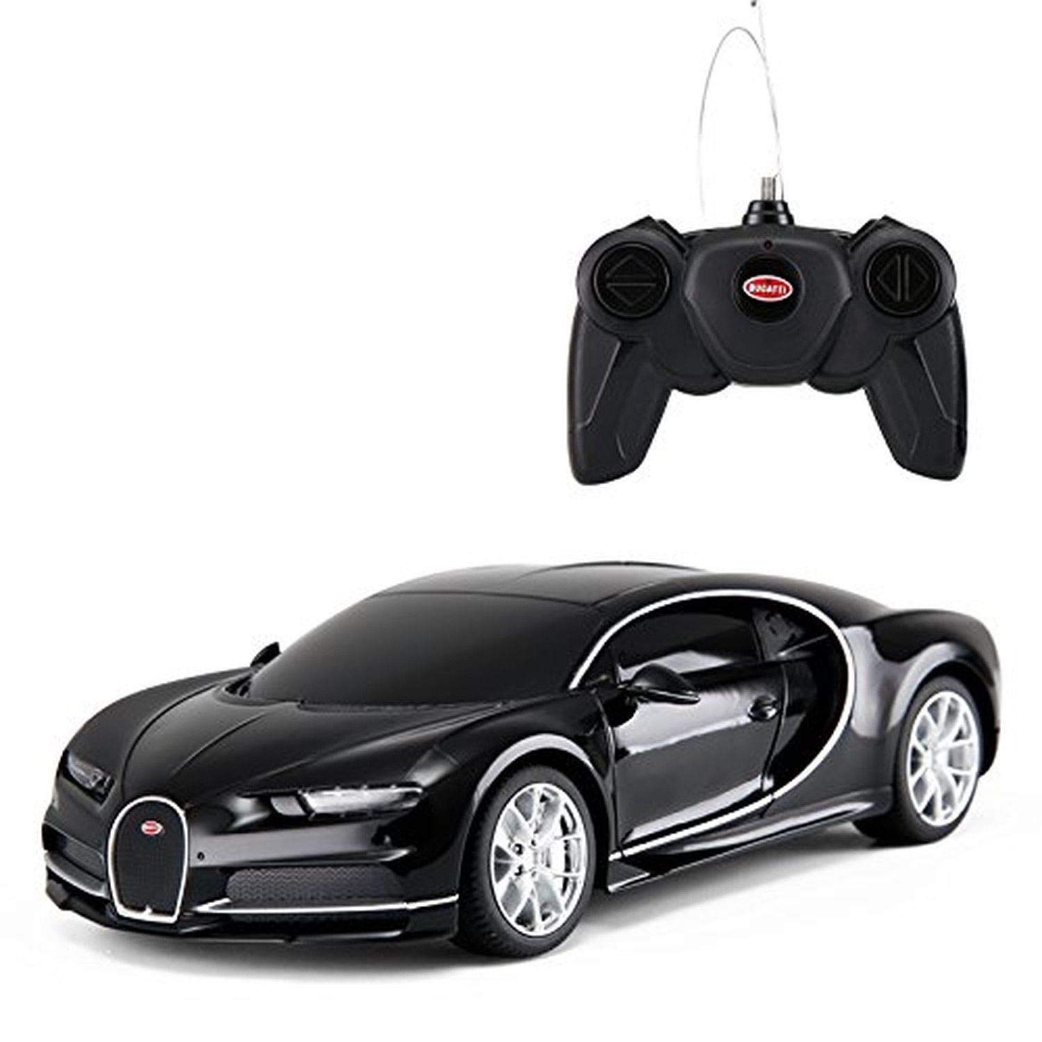 Buy rastar Bugatti Chiron Black Radio 
