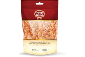 Spicy World Mace Whole 7 Ounce Bag - Indian Jalventri, Javathri, Nutmeg's Rind