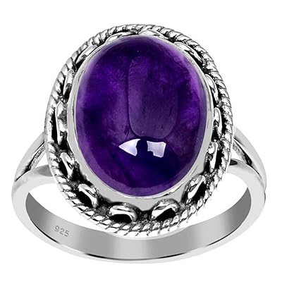 Orchid Jewelry Natural Amethyst Sterling Silver Ring Jamaica Ubuy