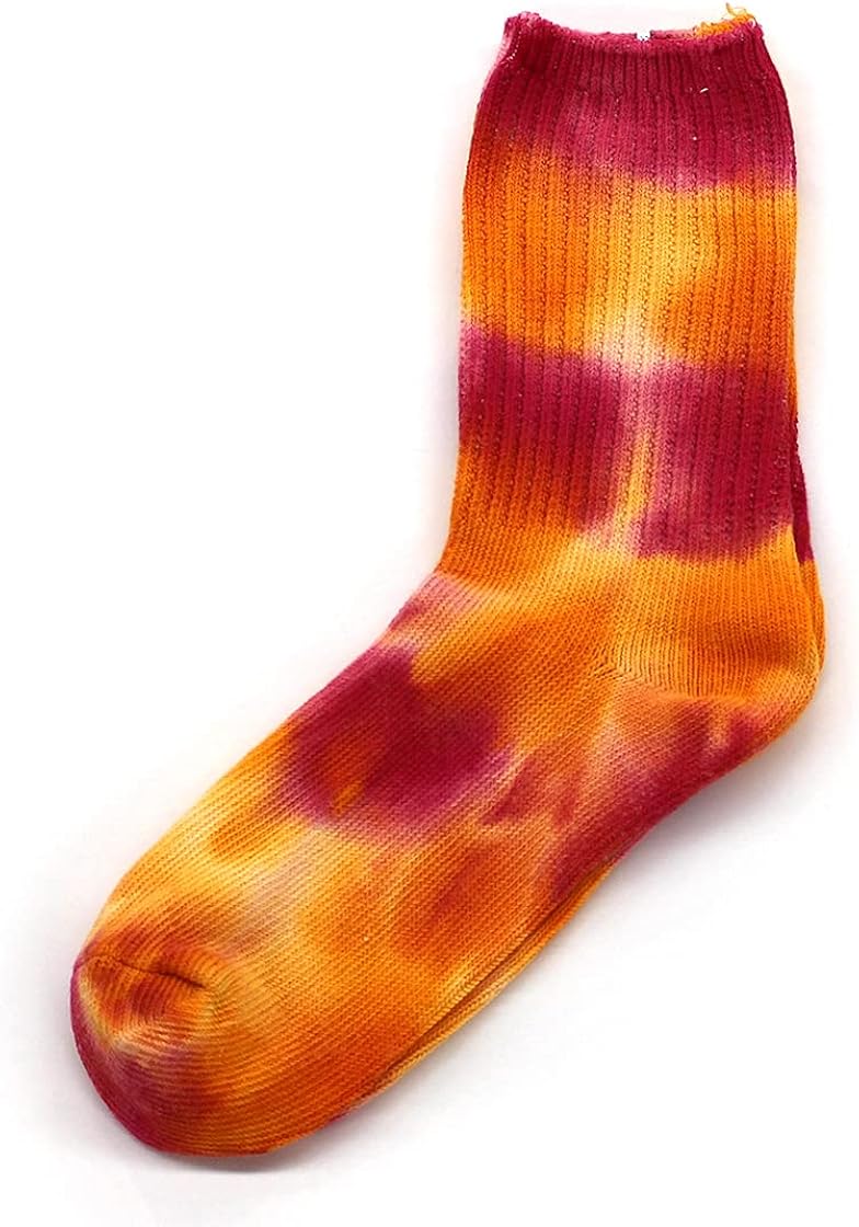 Amazon Mark Gonzales ソックス マークゴンザレス 2色セット タイダイ メンズ オレンジ ブルー スポーツソックス 通販