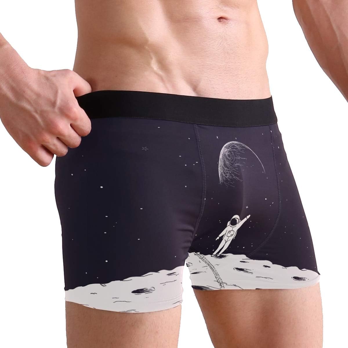 Mens Breathable Boxer Briefs Male Classic Fit Underwear S M L XL
