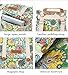 Malirona Women Backpack Purse Convertible Rucksack Backpack for Teen Girls Floral Backpack Purse Canvas