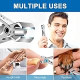 GJNL Nail Clippers Thick Nails 16mm Ultra-Wide Jaw Extra Large view 5
