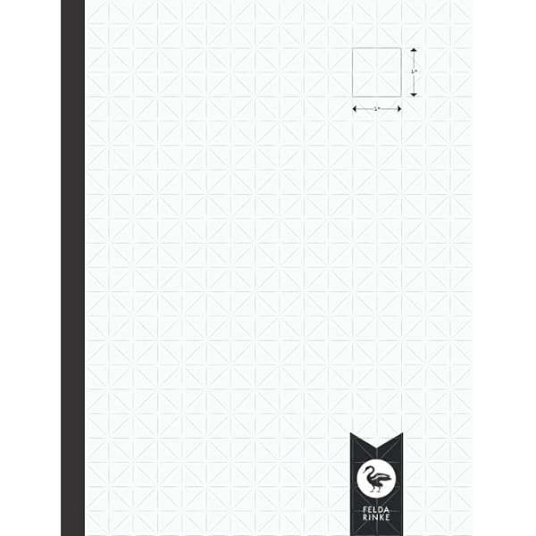 Diagonal graph paper notebook: 110 pages - 55 sheets | 8.5