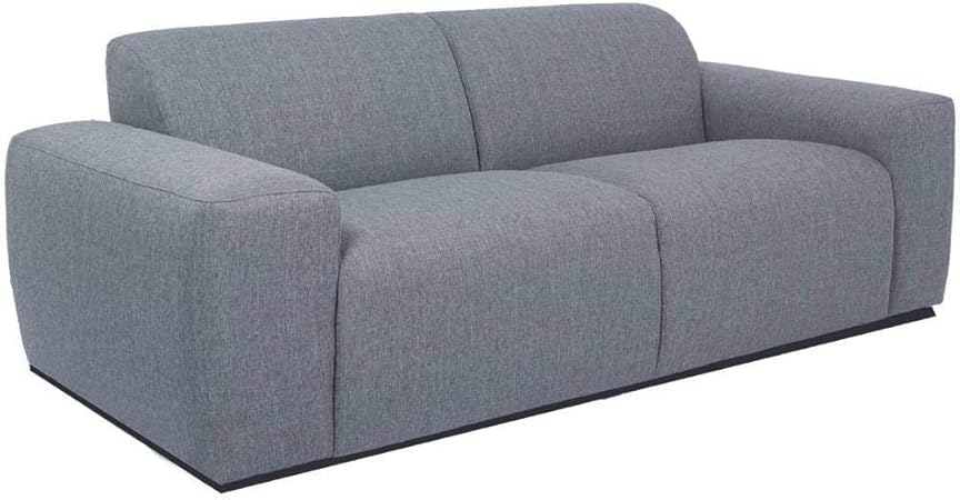 Inside Canape Fixe 3 Places Style Contemporain Portland Tissu