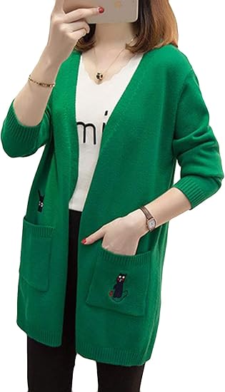 Amazon Alhylaカーディガン コート レディース 秋冬 厚手 長袖 韓国風 ゆったり 着痩せ トップス セーター ニット 学生 通勤 通学 部屋着 カジュアル ファション おしゃれ 無地 刺繍 カーディガン ボレロ 通販 Amazon Alhylaカーディガン コート レディース 秋冬 厚手 長袖 韓国風 ゆったり 着痩せ トップス セーター ニット 学生 通勤 通学 部屋着 カジュアル ファション おしゃれ 無地 刺繍 カーディガン ボレロ 通販