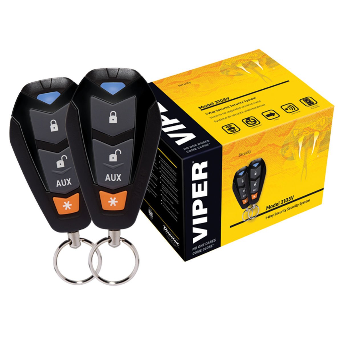  Viper Dei 350 Plus 3105v 1 Way Security Car