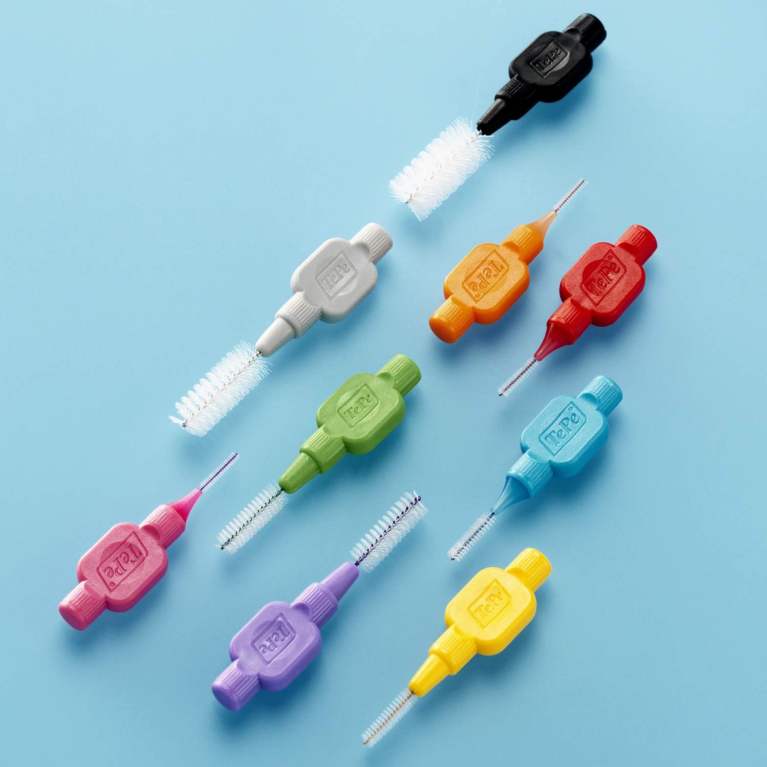 TePe Interdental Brush, Original, Purple, 1.1mm/ISO 6, 8pcs, Plaque Removal, Effective Cleaning Between Teeth - Image 5