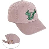 Desert Cactus University of South Florida Baseball Hat USF Bulls Brimmed Embroidered Hats Cap Adjustable Cloth Strap Adult