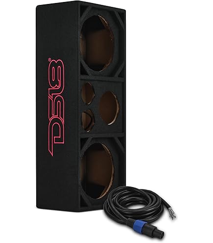 Amazon.com: DS18 Ported Voceteo Speaker Enclosure for 2X 8