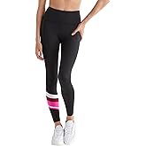 Lilybod Limitless Full-Length Leggings for Women – High Waist Colorblock Compression Workout Pants