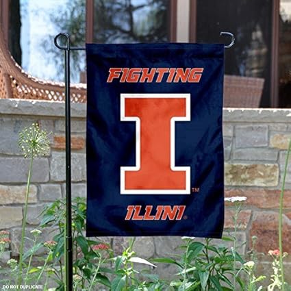 Amazon Com College Flags Banners Co Illinois Fighting Illini