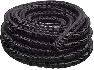 Wessper Staubsaugerschlauch Meterware 32/35/38mm Innen Ø, Schlauch für Haushalts-Staubsauger, Industriesauger und Geräte z.B. passend für viele Kärcher, Bosc, Nilfisk, Parkside u.v.m