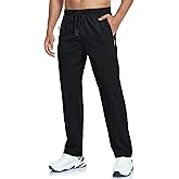 Men's Lightweight Hiking Pants Breathable Quick Dry Fit Waterproof Camping Fishing Running Athletic Active Jogger Pant