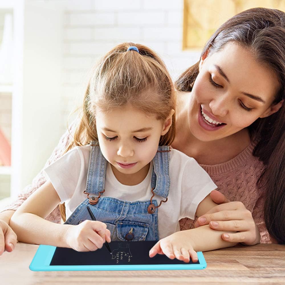 FLUESTON LCD Writing Tablet 10 Inch Drawing Pad, Colorful Screen Doodle Board for Kids, Traveling Gift Toys for 2 3 4 5 6 Year Old Boys and Girls: Computers & Accessories