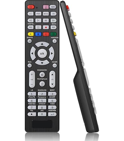Telecomando Universale Per TV Sansui SMX32V1HA E ES32V1HA | Funziona A RF, Nero
