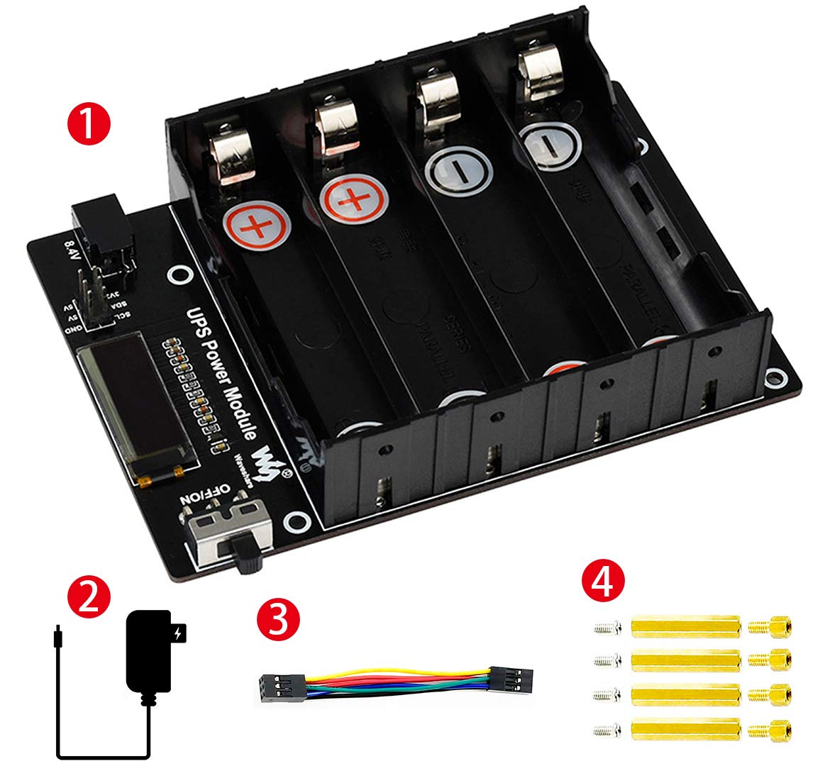 Buy Waveshare Uninterruptible Power Supply UPS Module for Jetson Nano