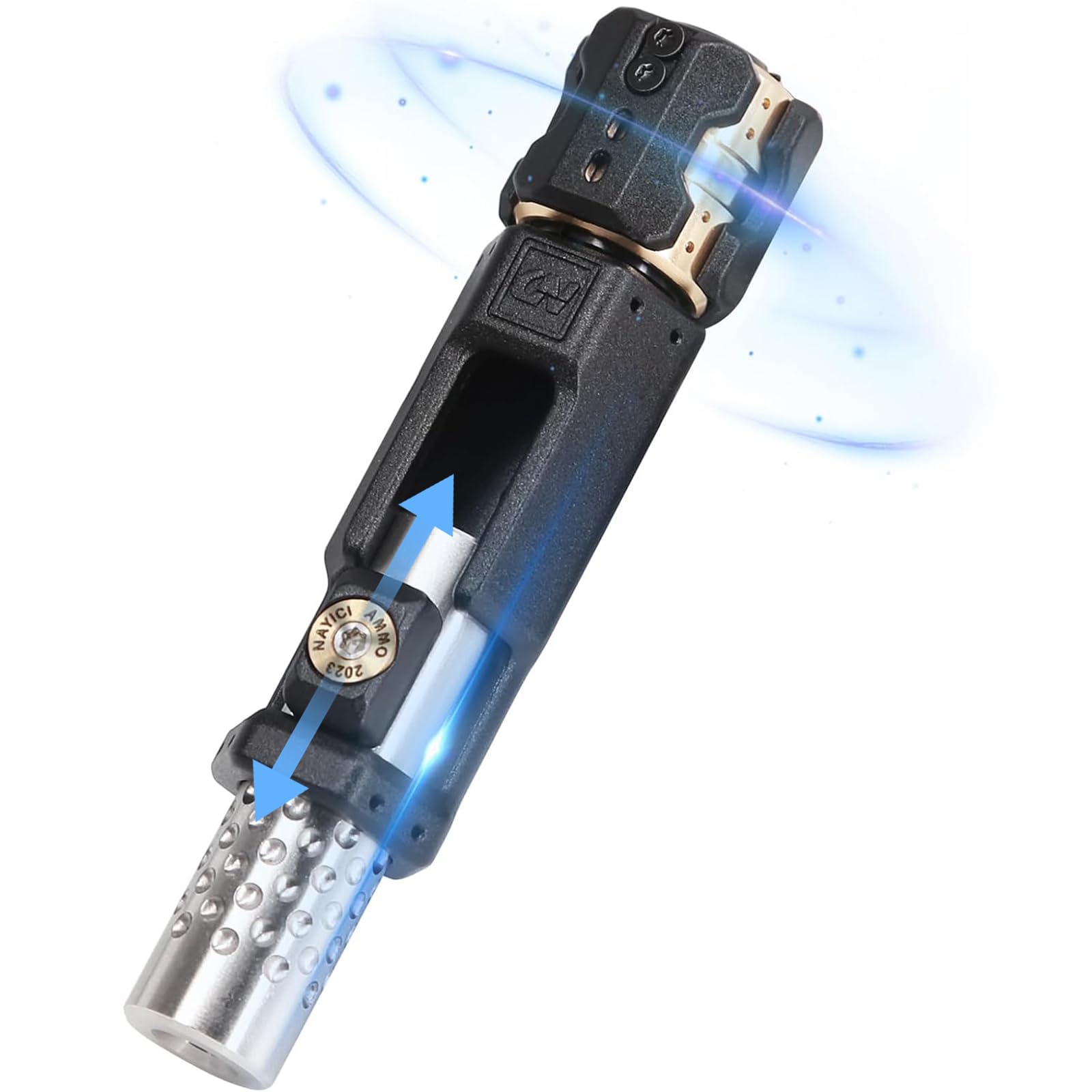 OBEST Fidget Slider Toys for Adults Handheld Metal Fidget Toys, Hand Spinner Rotating with Soothing Sound to Relieve Stress, Anxiety, Desk Toys Sensory