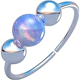 Lugasis FINE JEWELRY Silver Nose Piercing - Handmade Sterling Silver Nose Ring with a 3mm White Opal - Hypoallergenic 7mm Thin 20 Guage Silver Piercing Hoop