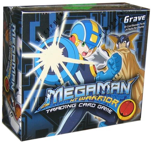 Mega Man NT Warrior Trading Card Game Grave Booster Box 24 Packs