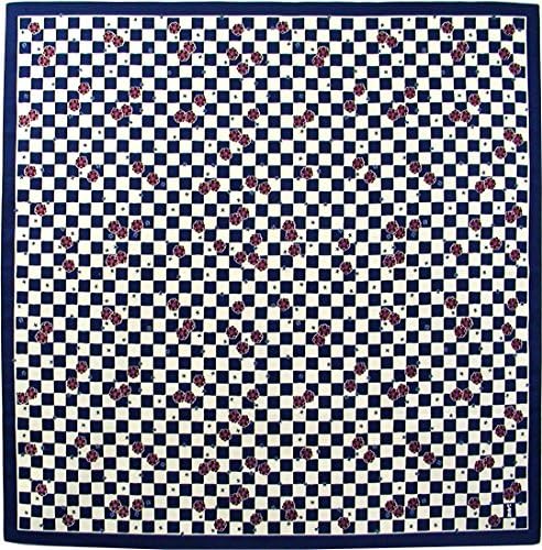 hurosiki Large Checkered Layered Cherry 90 cm Shinpei