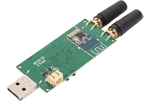 HEAYZOKI RF Module Board Adapter with 2.4GHz RF Modules Receiver, Transmitter, Attack, URH Parse, Mousejacking for Testing, Learning, and Fun
