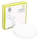 PATIKIL 100Pcs 11cm Quantitative Filter Paper