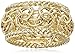 Amazon Collection 14k Yellow Gold Byzantine Ring, Size 7
