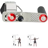 EAS1SOOPE Side Lateral Raise Handle Attachment for Cable Machine, Professional Single Arm Cable Lateral Raise Attachments for Gym Pulley System, 304 Stainless Steel